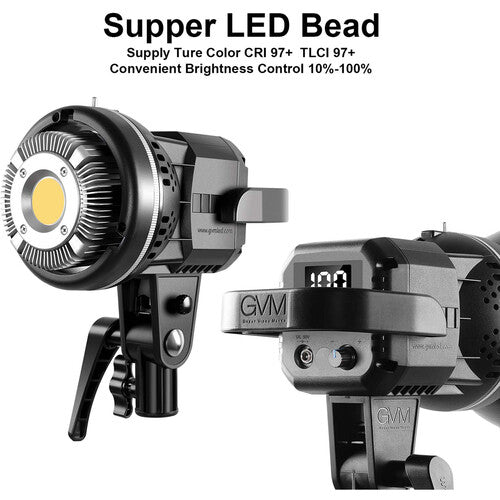 GVM LS P80S LED 2 LIGHT KIT WITH FILTERS