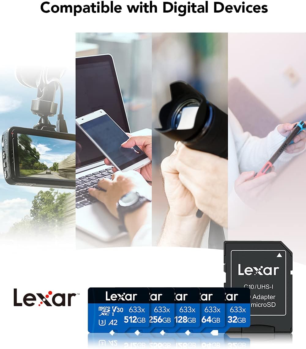 LEXAR MICROSDXC BLUE SERIES 64GB C10