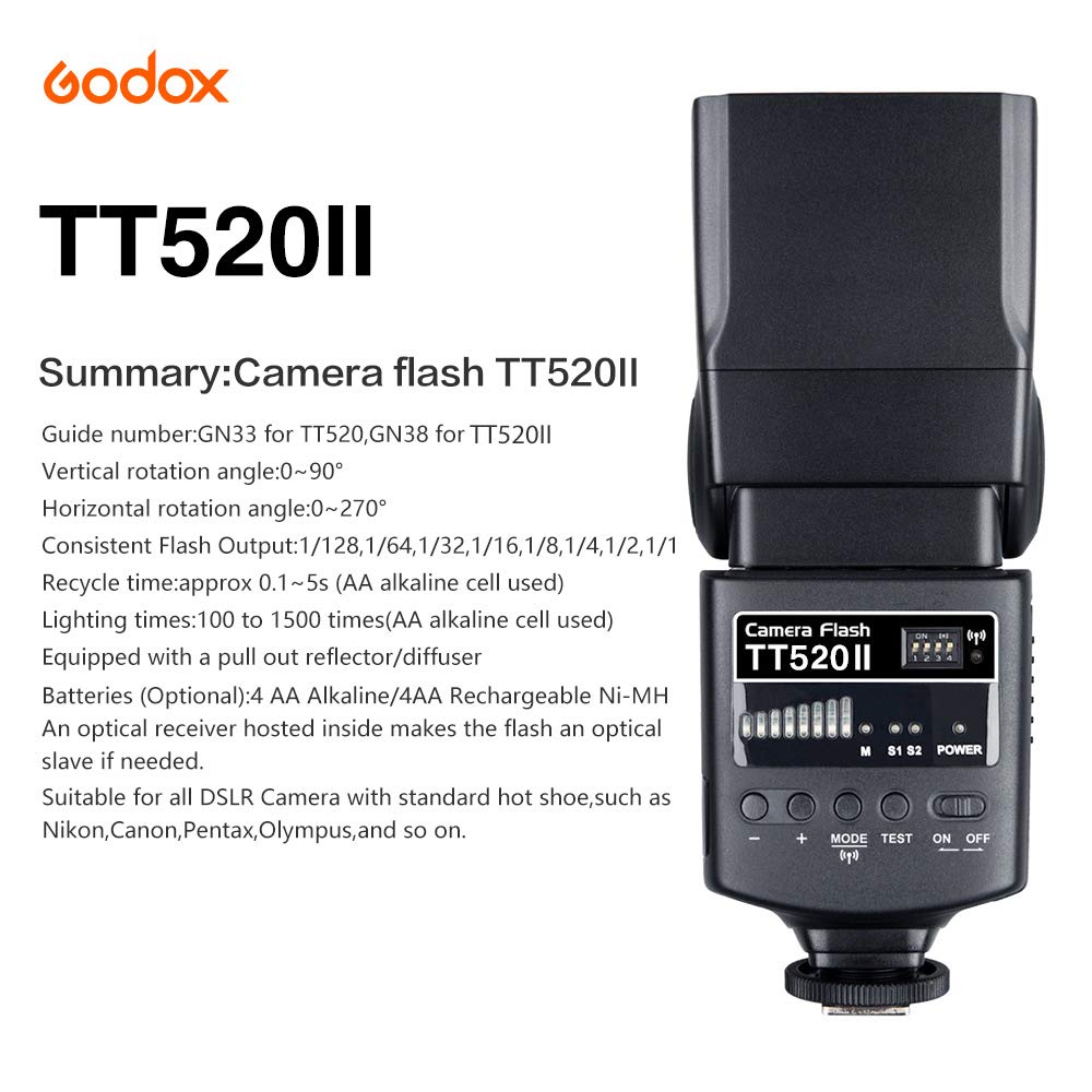GODOX TT520 FLASH