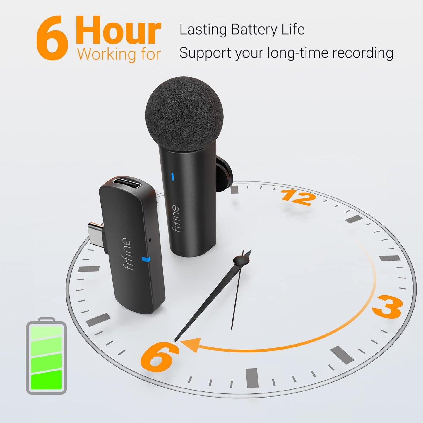 FIFINE M6 WIRELESS MIC