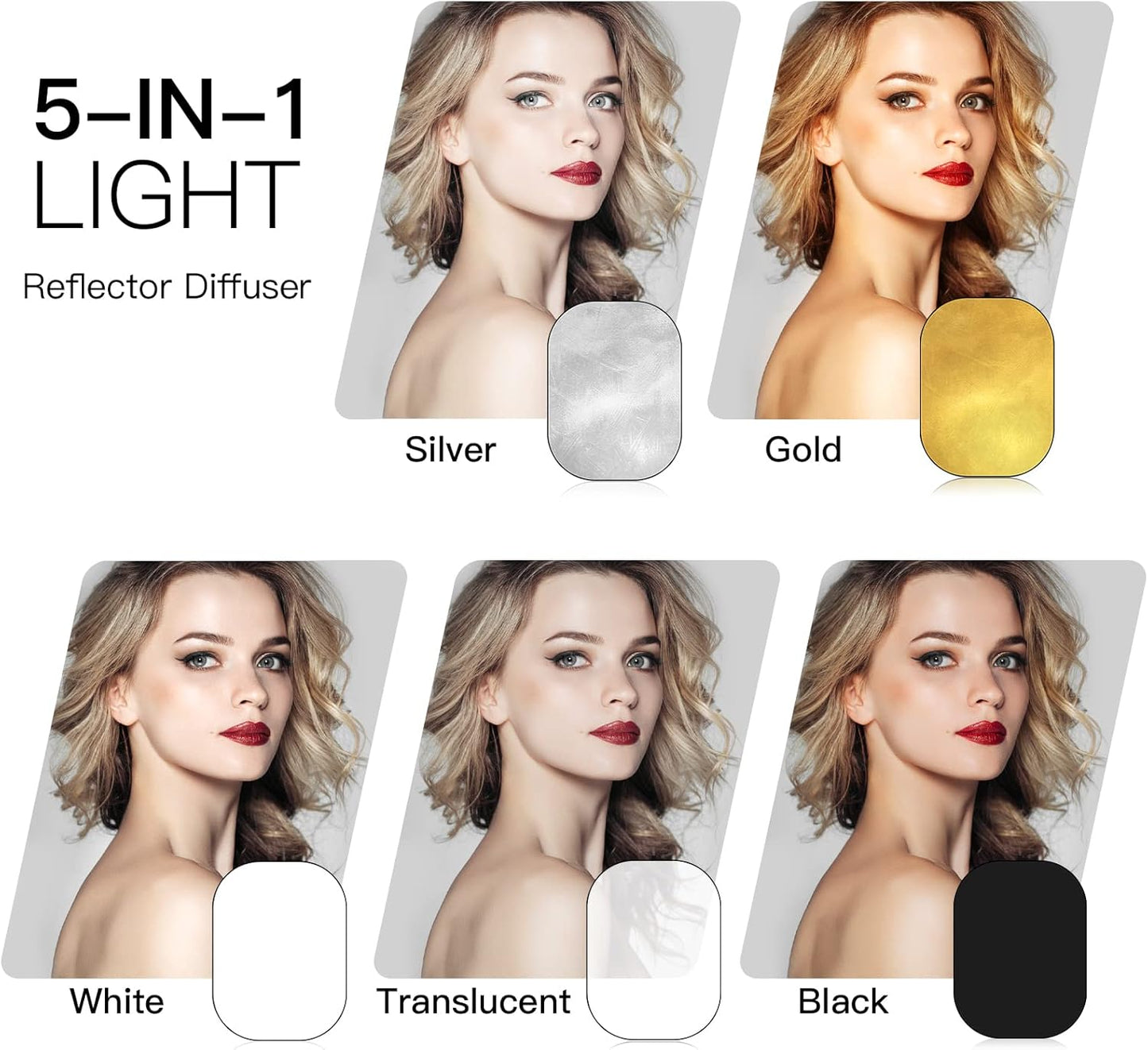 GODOX 5 IN 1 REFLECTOR BOARD 90 120