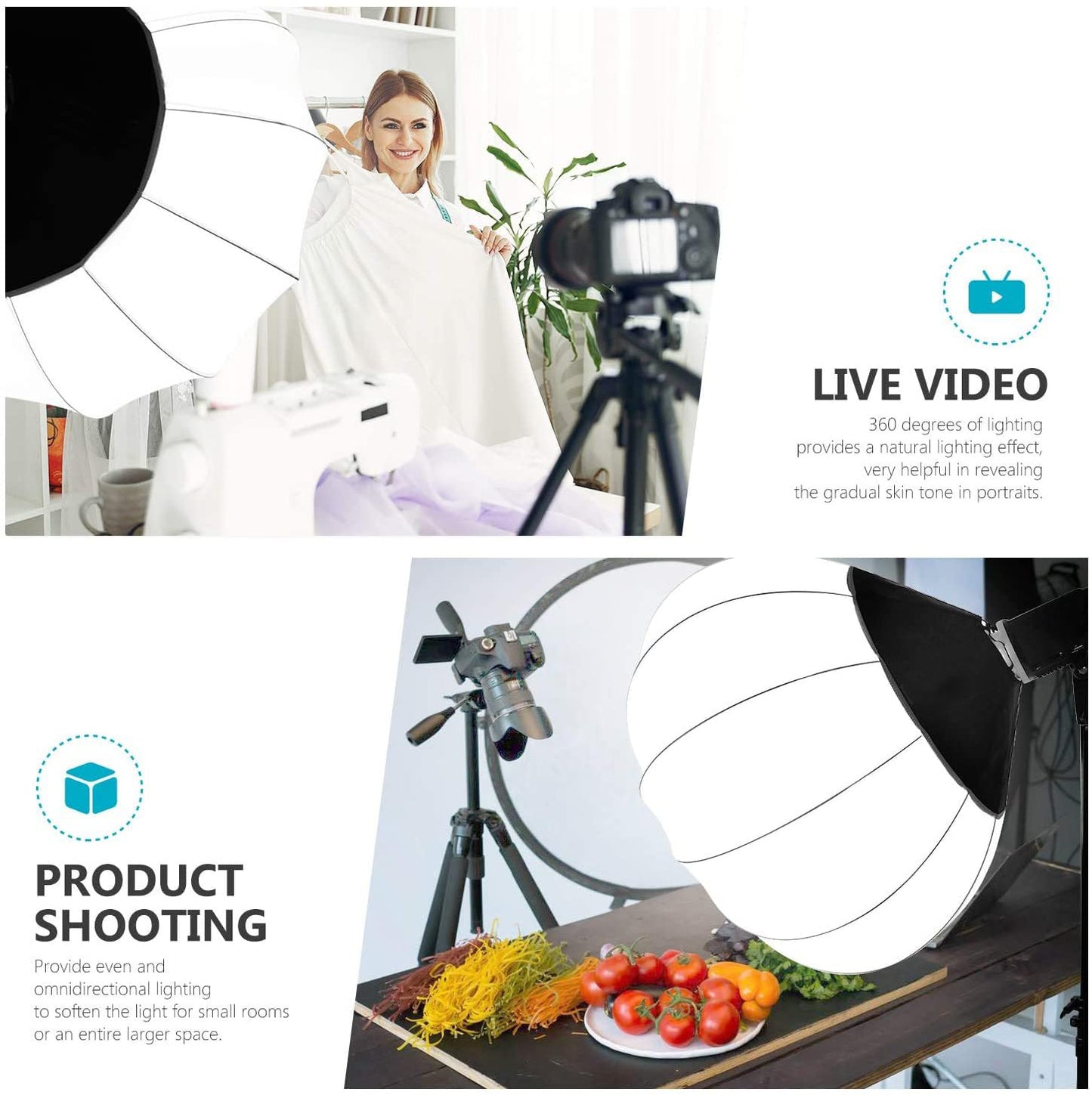 Photography Balloon Softbox Lantern