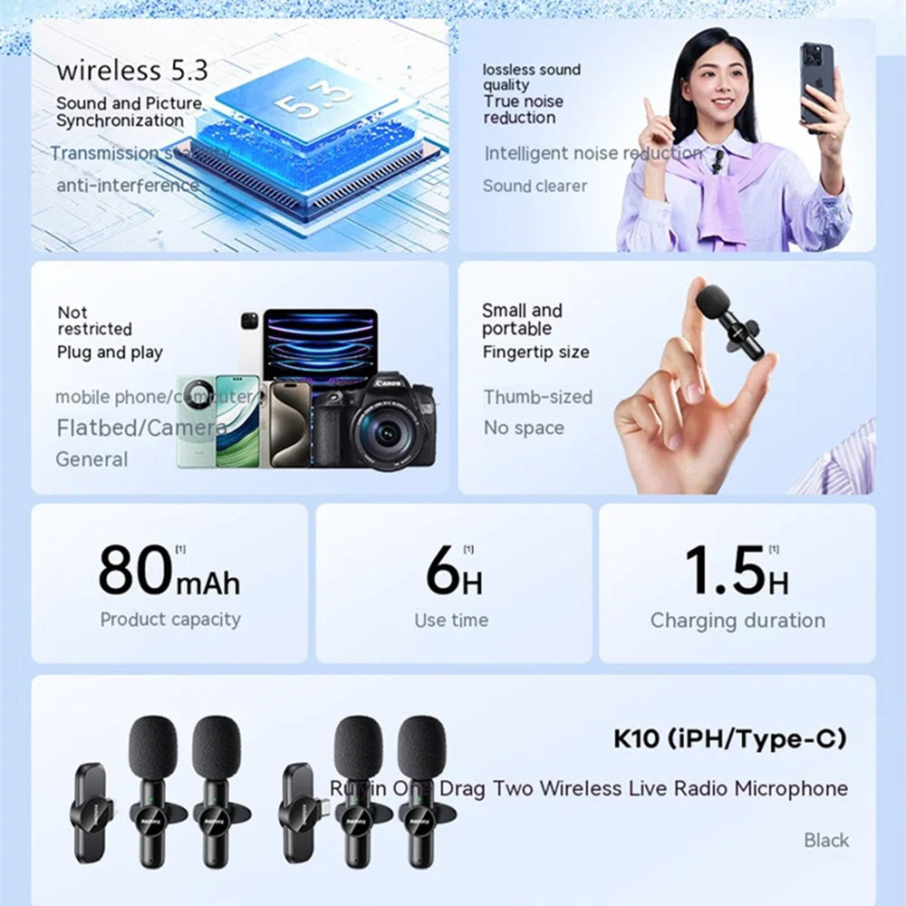 REMAX RYUSIC K10 WIRELESS MIC
