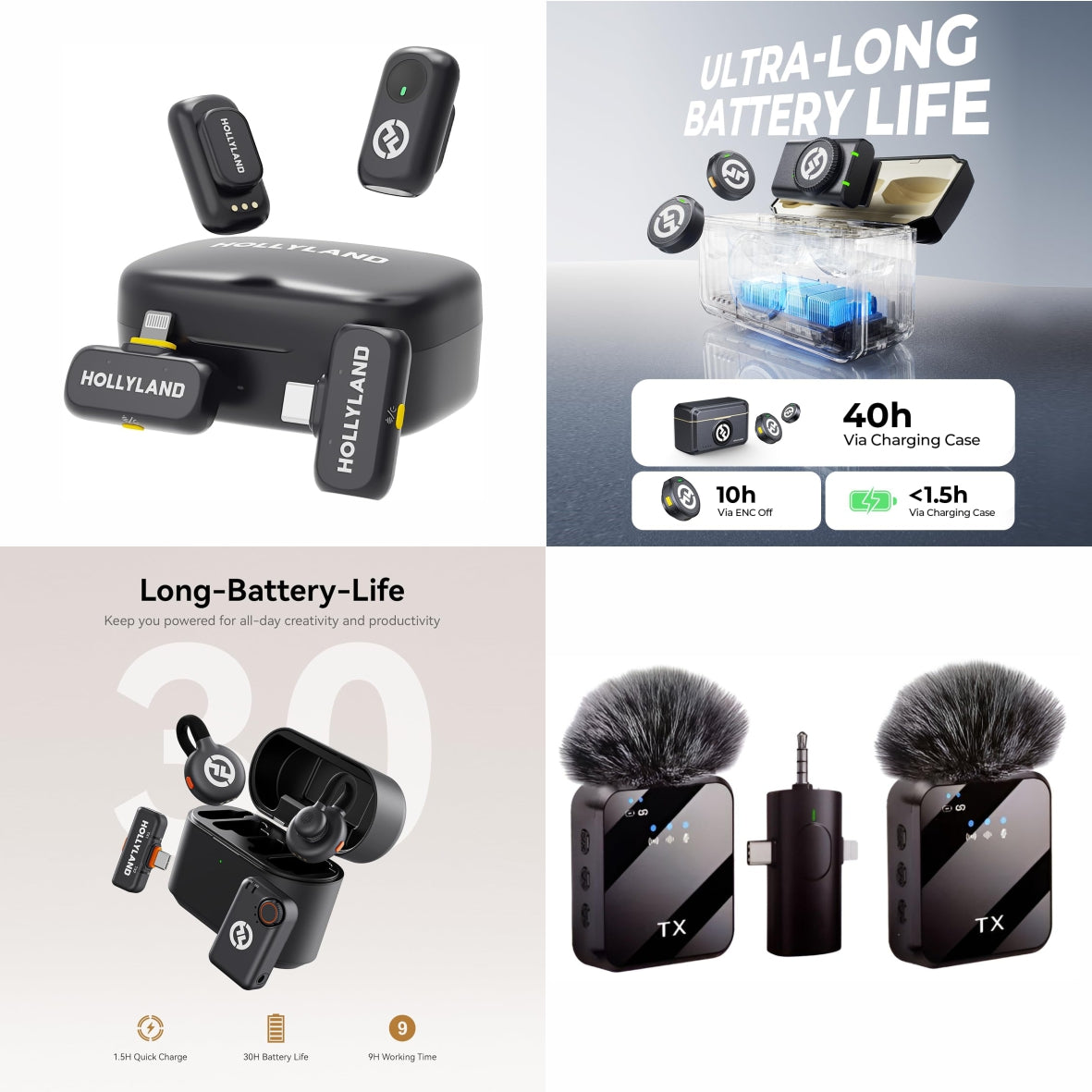 Combo Wireless Microphones