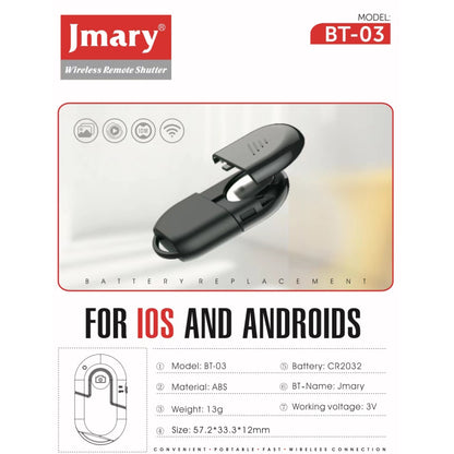 JMARY BT 03 Wireless Remote Shutter