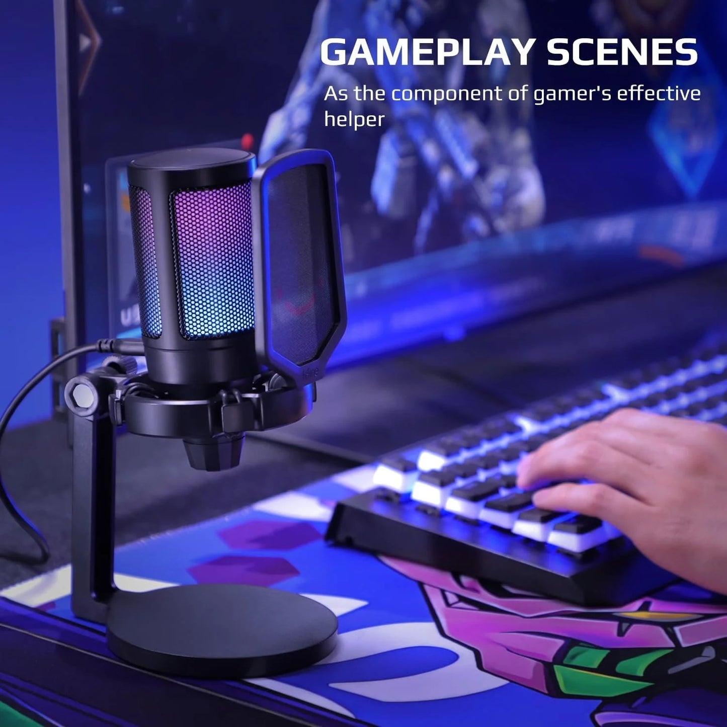 FIFINE WA6NEO USB RGB MIC