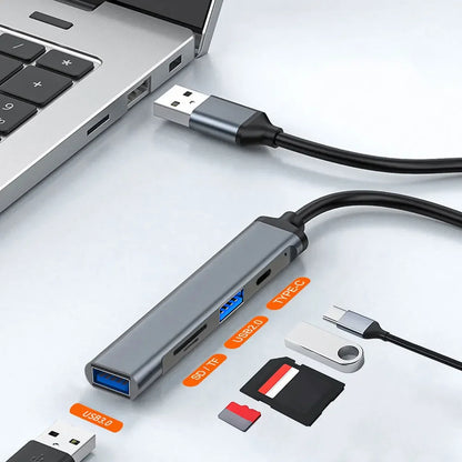 5 IN 1 USB ADAPTER