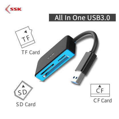 SSK CARD READER SCRM330