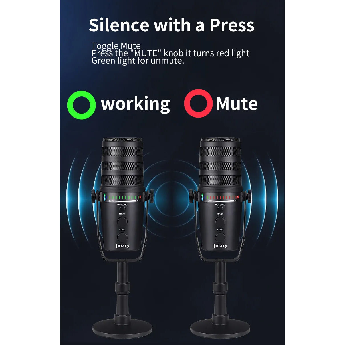 JMARY MC-PW12 CONDENSER MIC