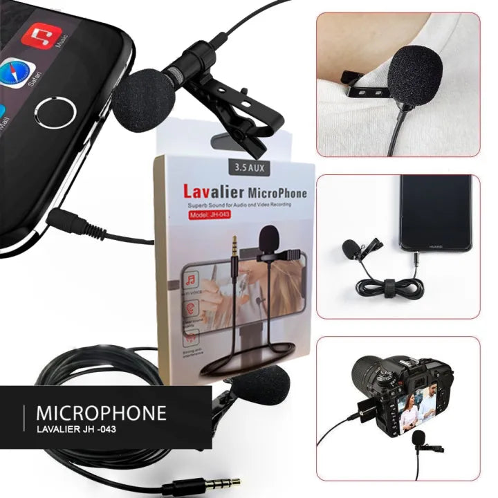 LAVALIER MICROPHONE JH 043