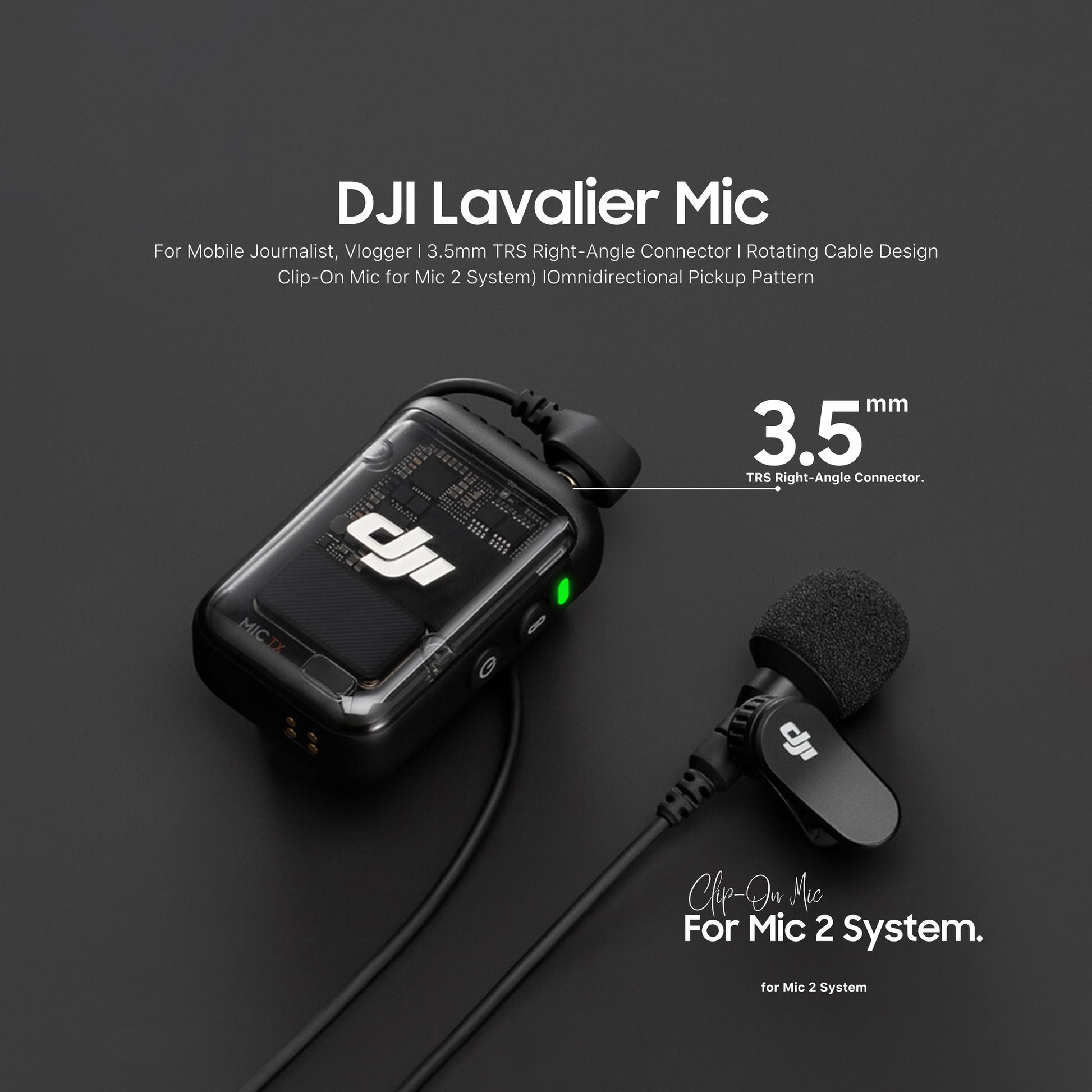 DJI LAVALIER MIC