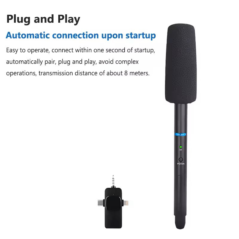 3 IN 1 WIRELESS INTERVIEW MIC