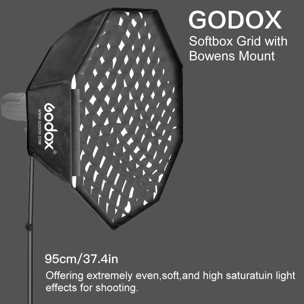 GODOX BOWENS MOUNT GRID SOFTBOX OCTA 95CM