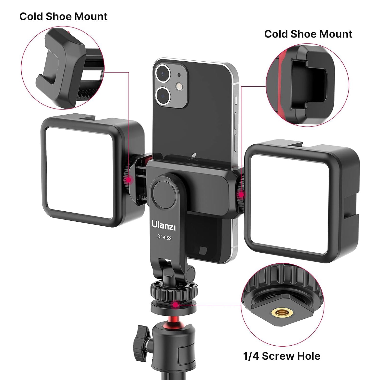ULANZI ST 06S PHONE TRIPOD MOUNT