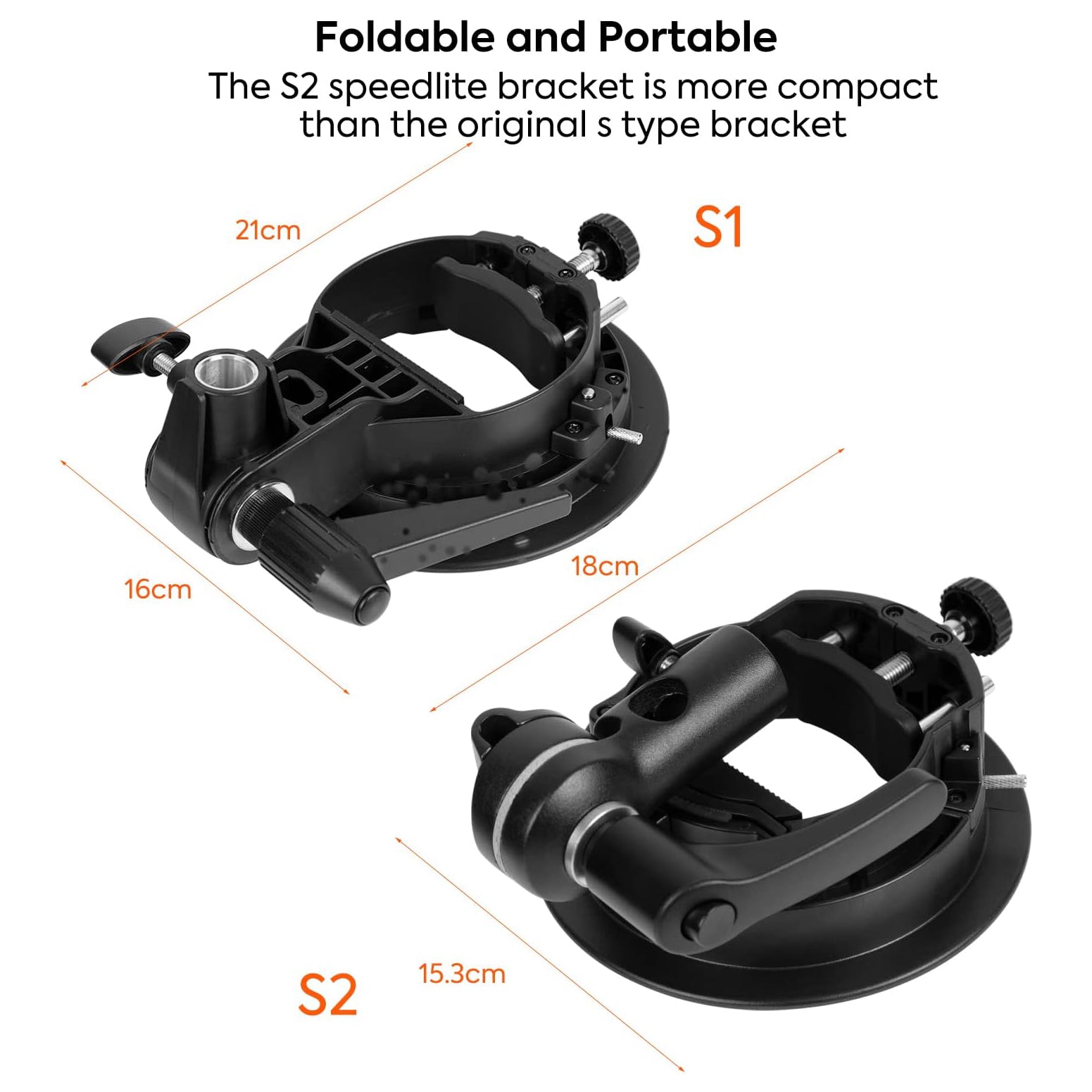 GODOX S2 SPEEDLITE BRACKET