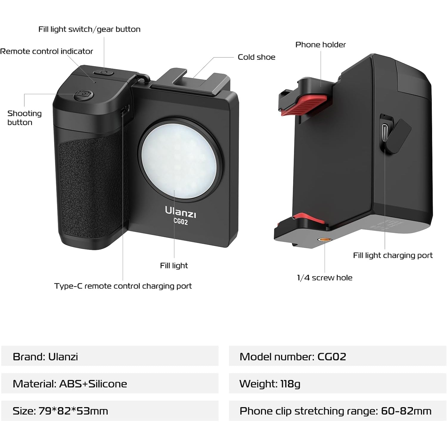 ULANZI Cg02 CAP GRIP
