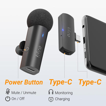 FIFINE M6 WIRELESS MIC