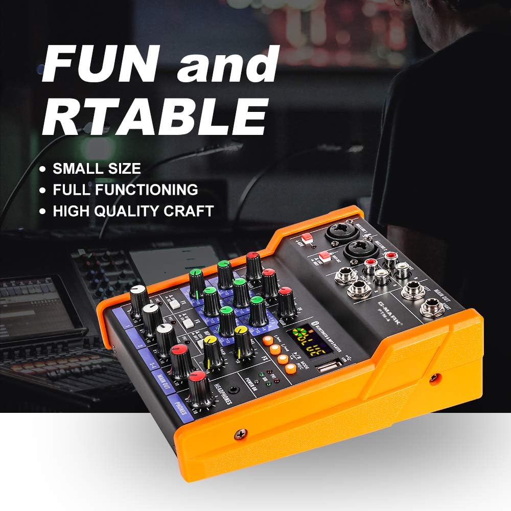 PRO 4-CH MIXING CONSOLE