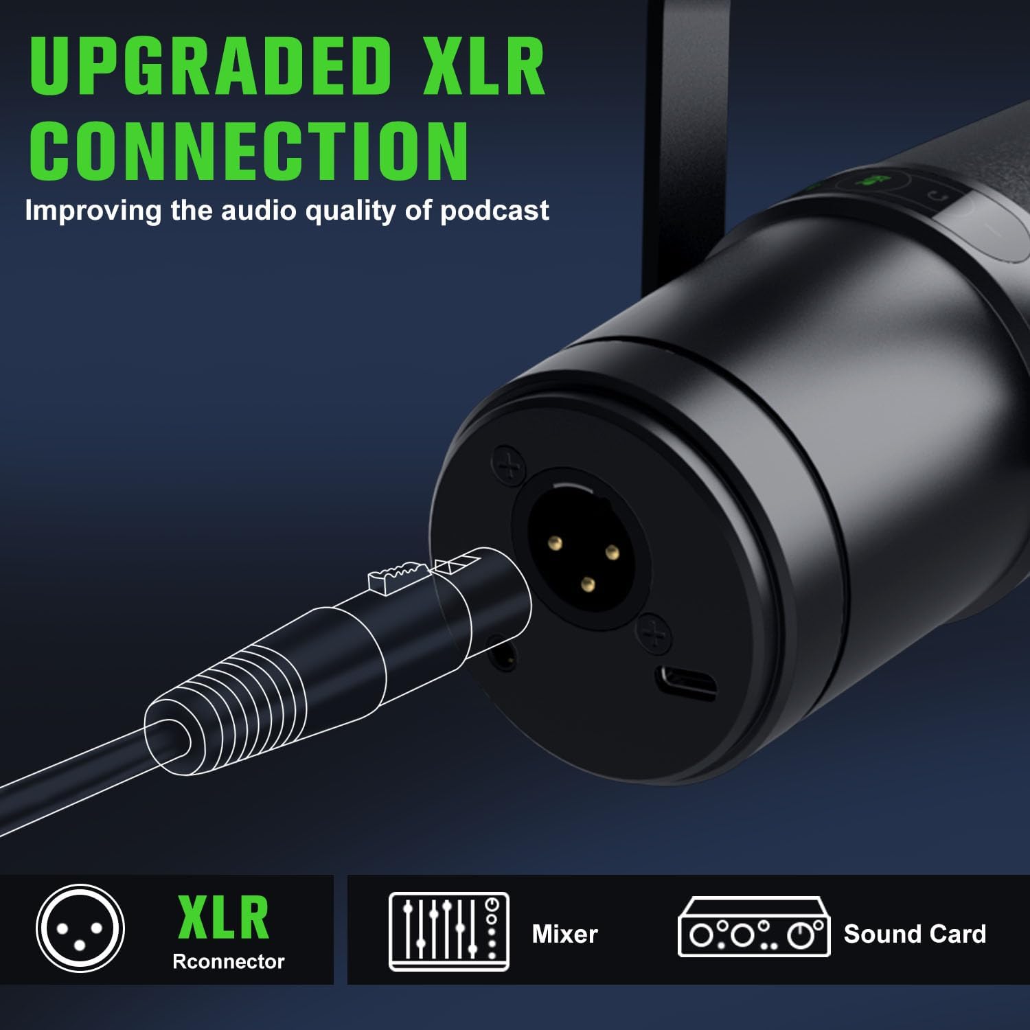 VEGUE VM70 PODCAST MICROPHONE