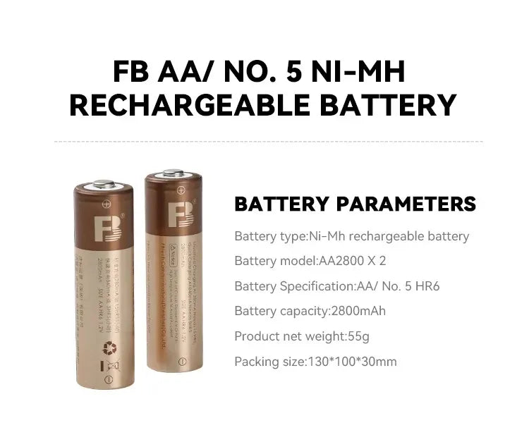 FB RECHARGEABLE NI MH BATTERY