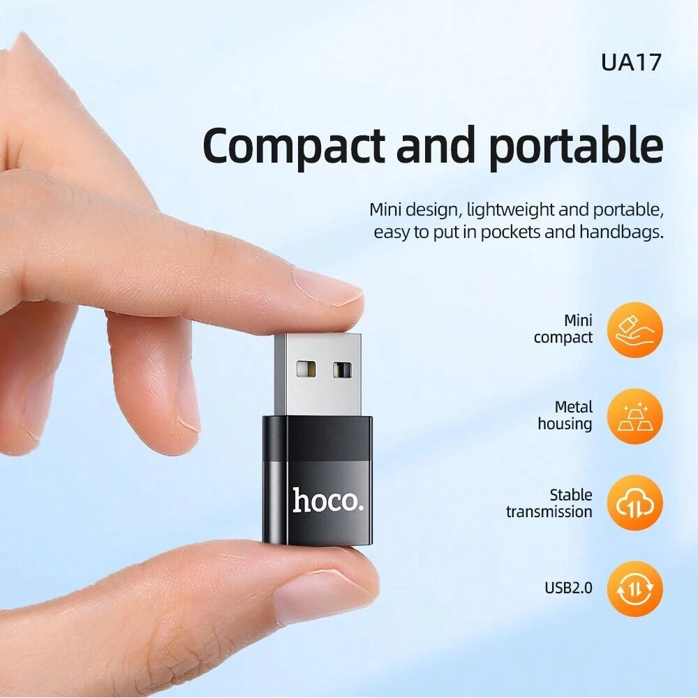  HOCO UA17 USB C TO USB A ADAPTER