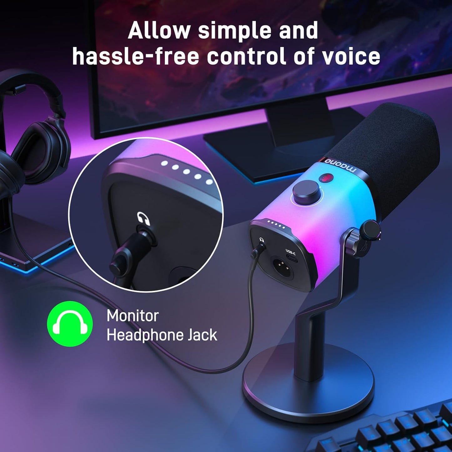 MAONO USB XLR DYNAMIC MIC PD100X