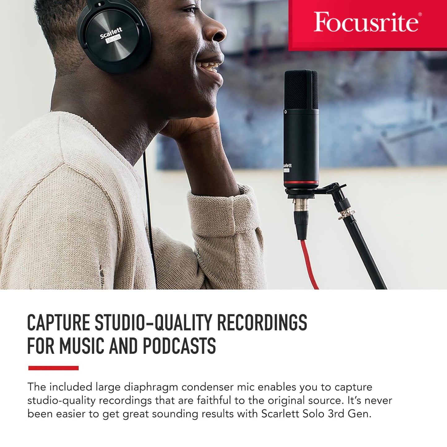 FOCUSRITE SCARLETT SOLO STUDIO MKIII