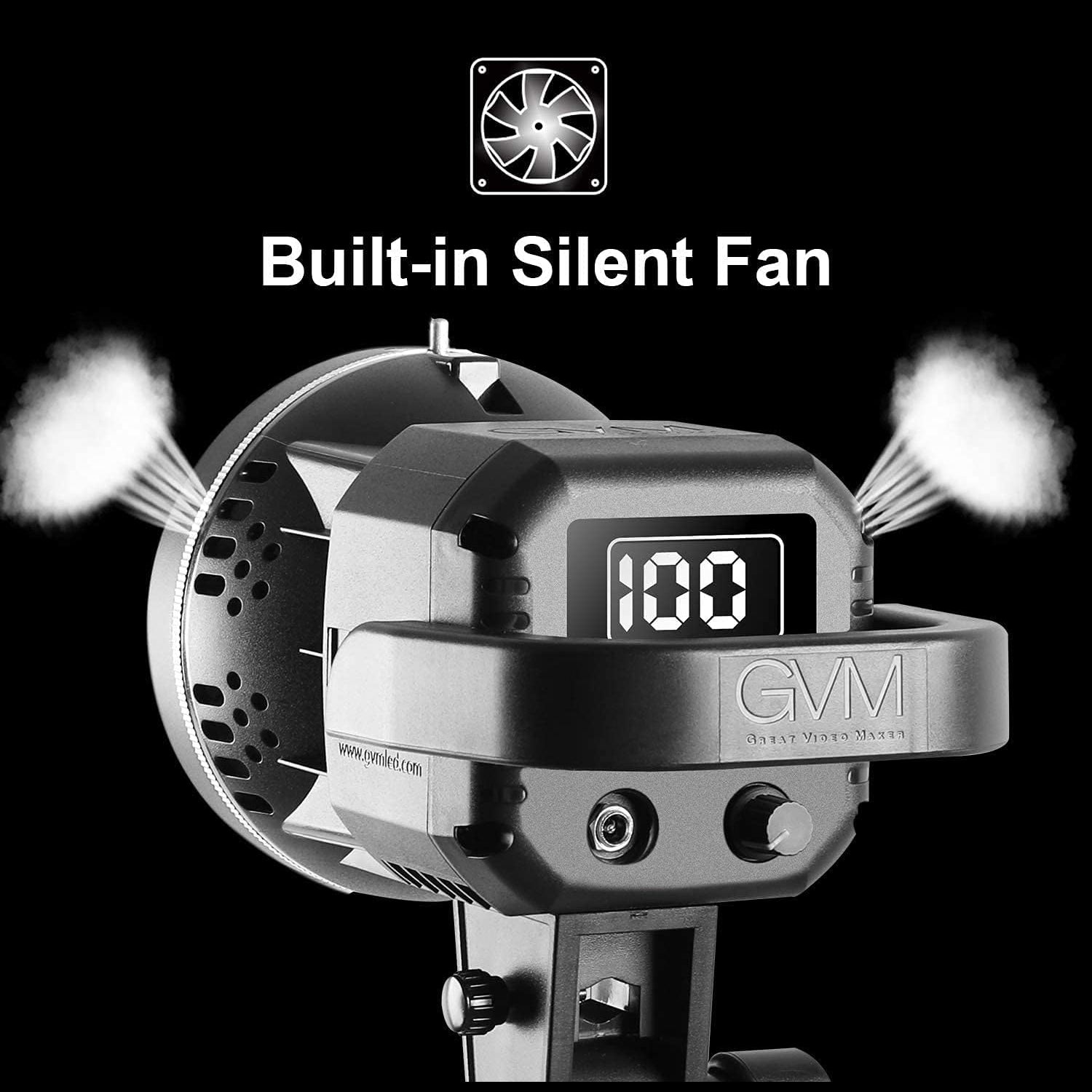 GVM LS P80S LED 2 LIGHT KIT WITH FILTERS