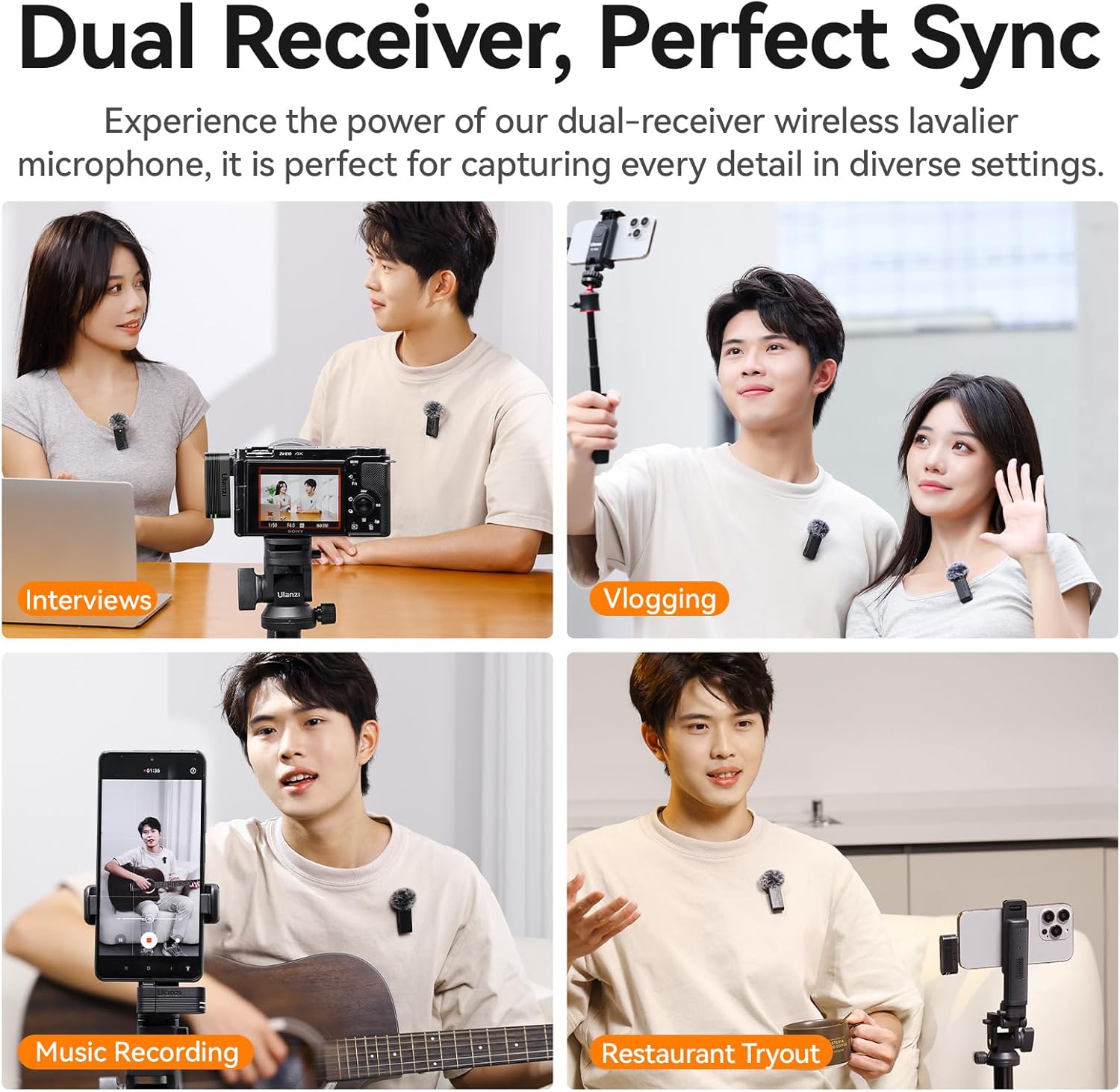 ULANZI A100 WIRLESS MIC