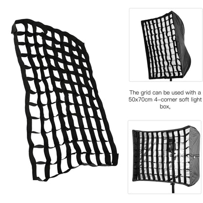 SOFTBOX GRID 50x70 cm