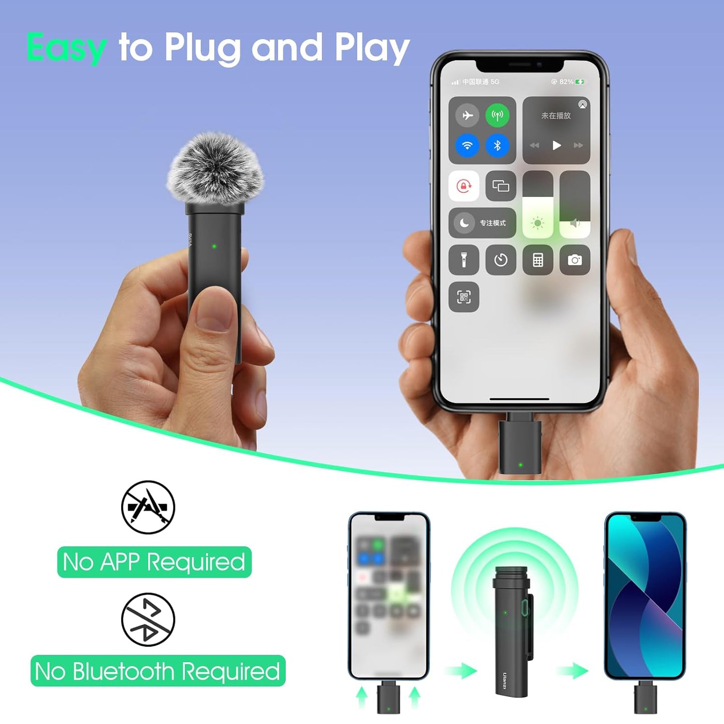 ULANZI WIRELESS MIC WM 10