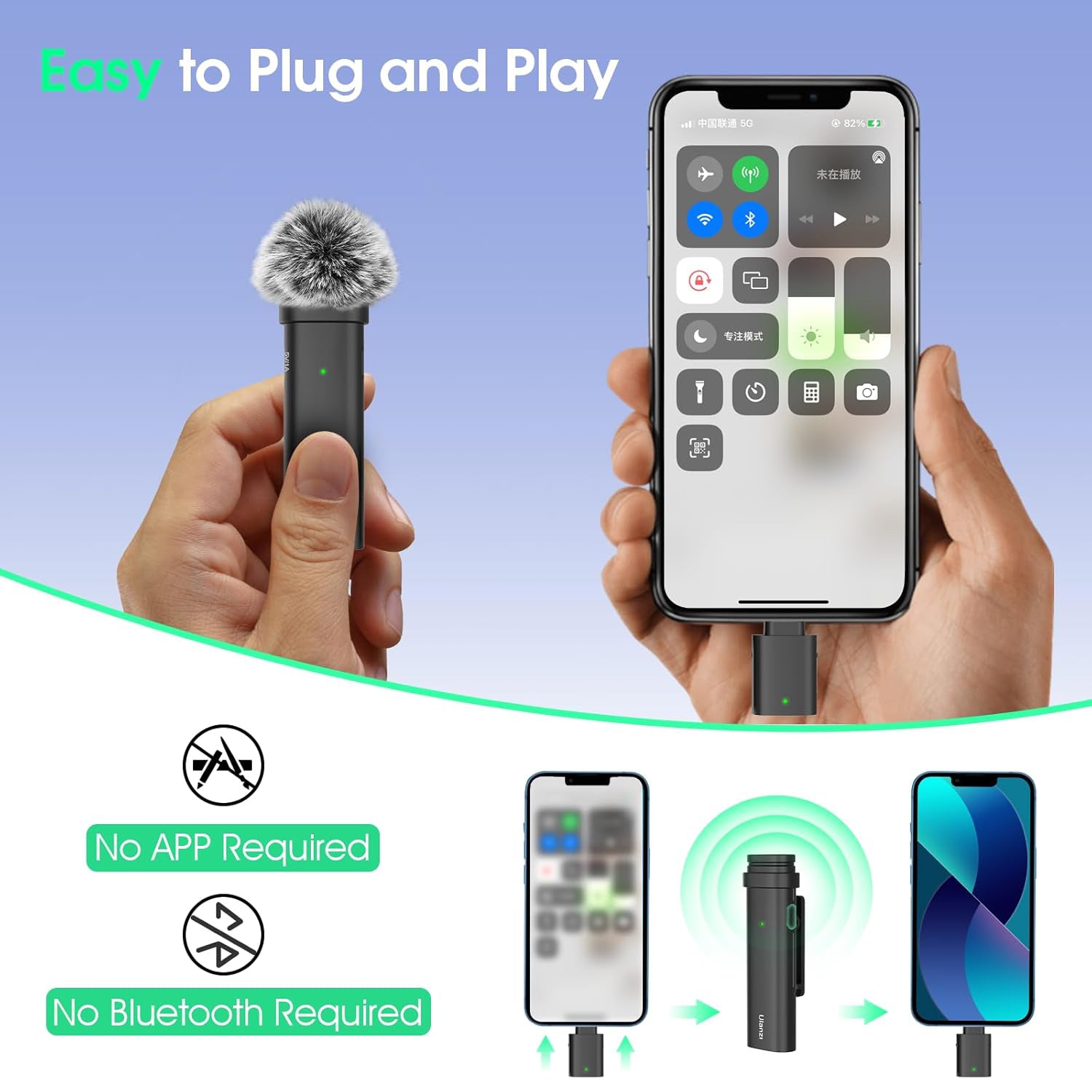 ULANZI WIRELESS MIC WM 10