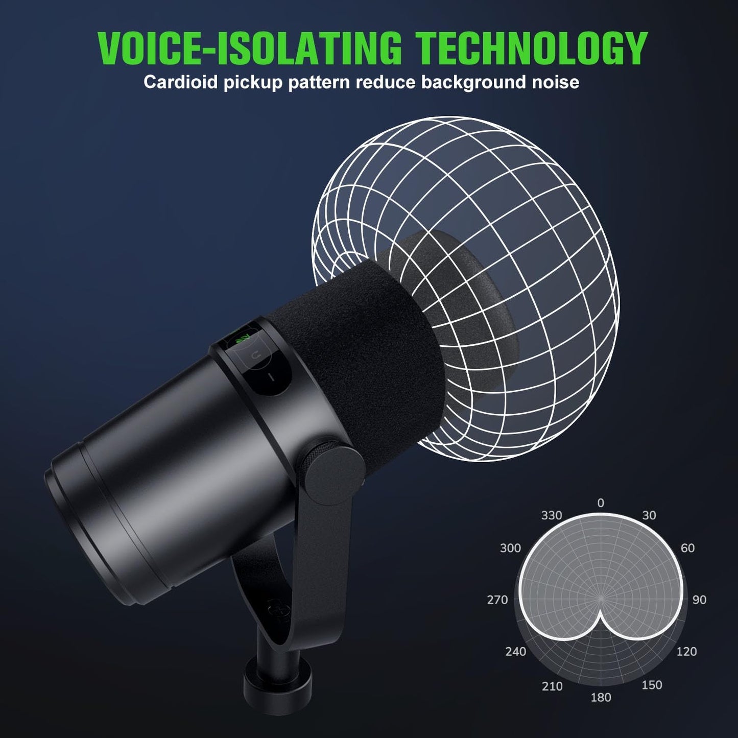 VEGUE VM70 PODCAST MICROPHONE
