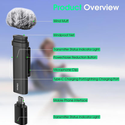 ULANZI WIRELESS MIC WM 10