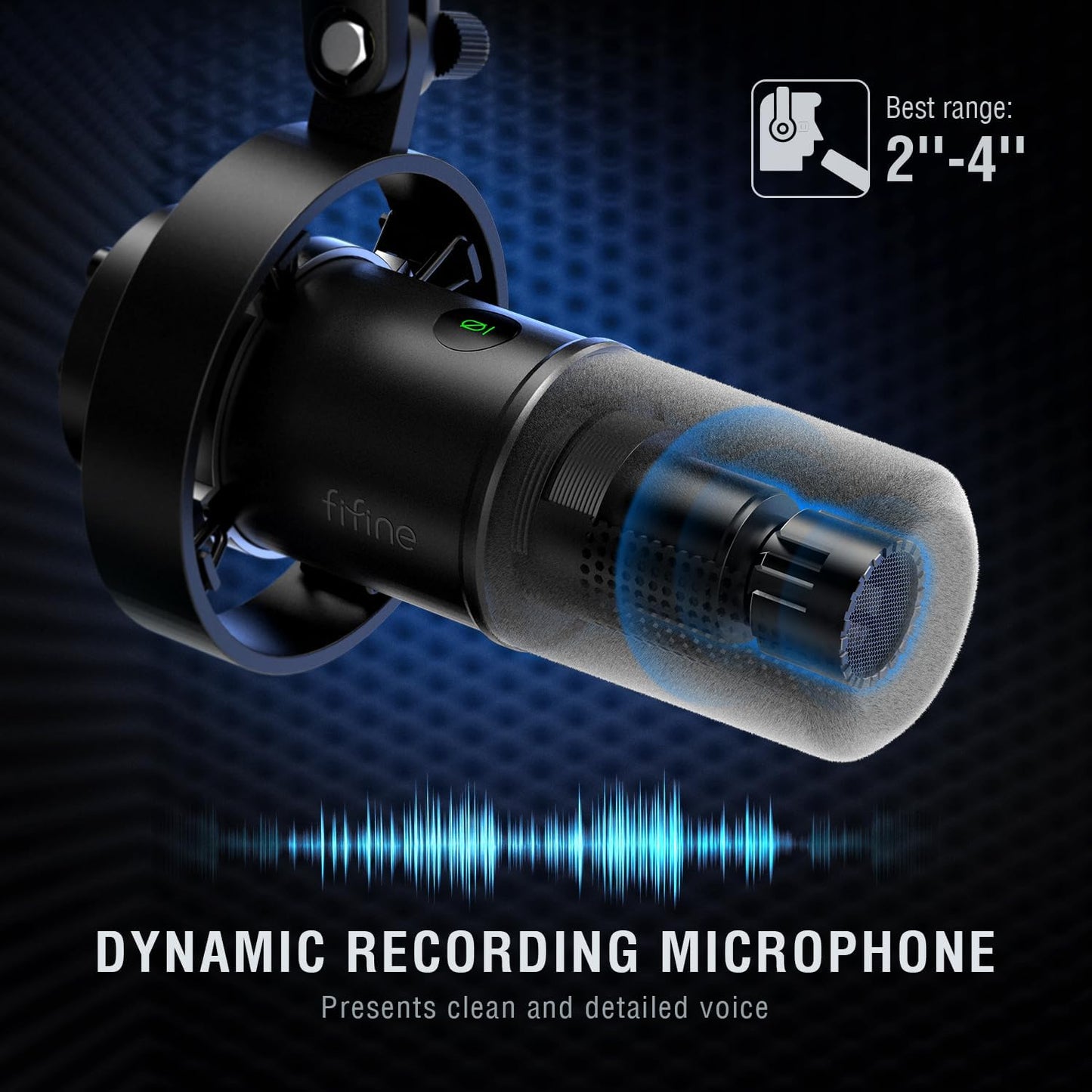 FIFINE K688 USB XLR DYNAMIC MIC