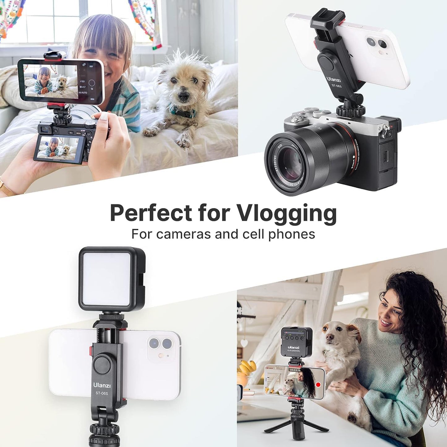 ULANZI ST 06S PHONE TRIPOD MOUNT