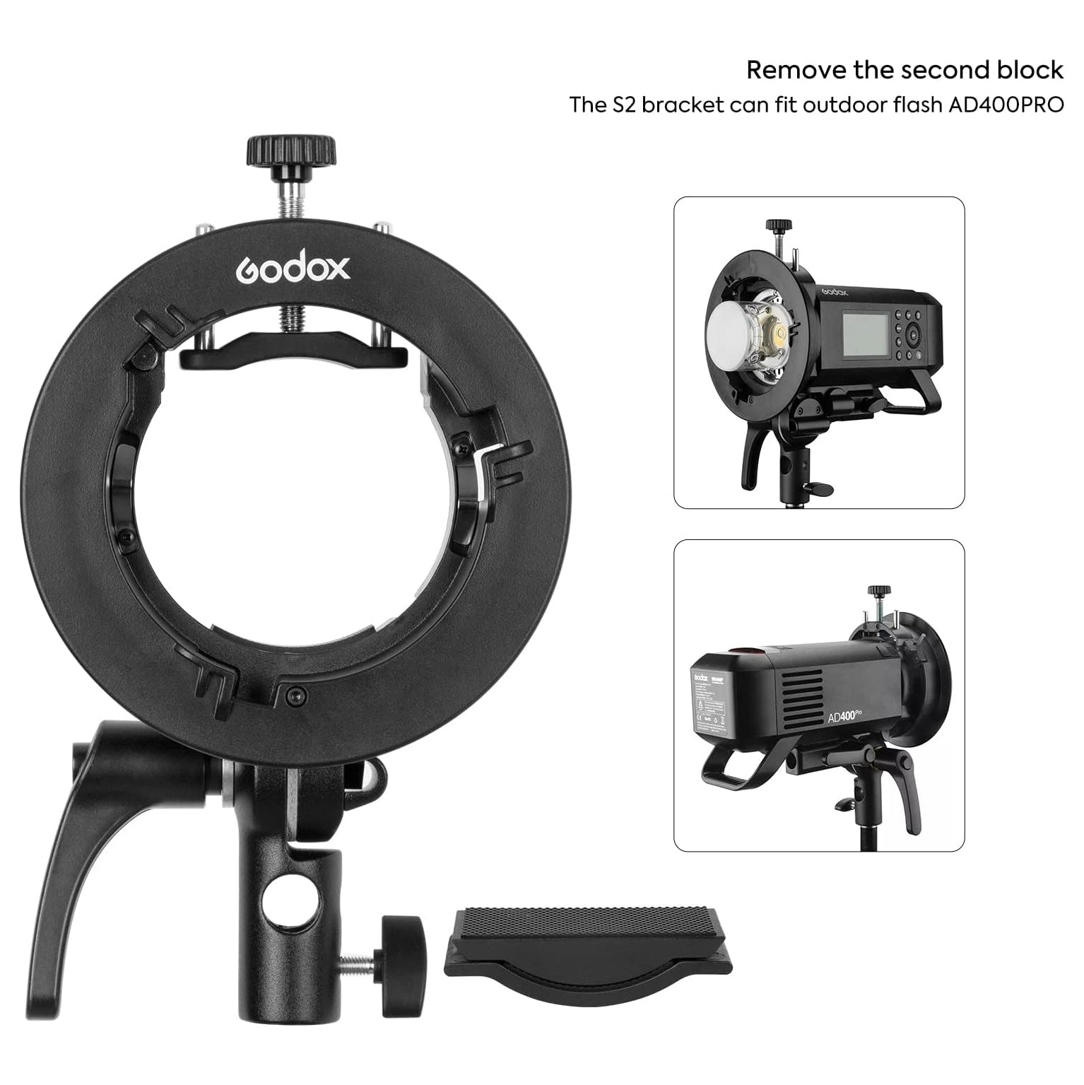GODOX S2 SPEEDLITE BRACKET
