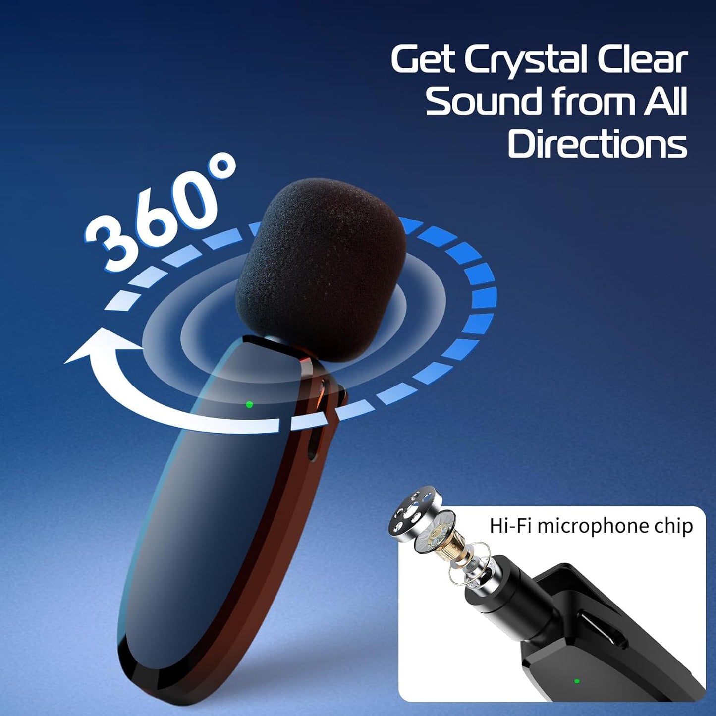 ULANZI V6 3in1 WIRELESS MIC