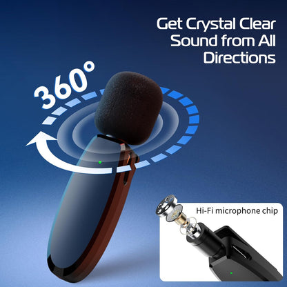ULANZI V6 3in1 WIRELESS MIC