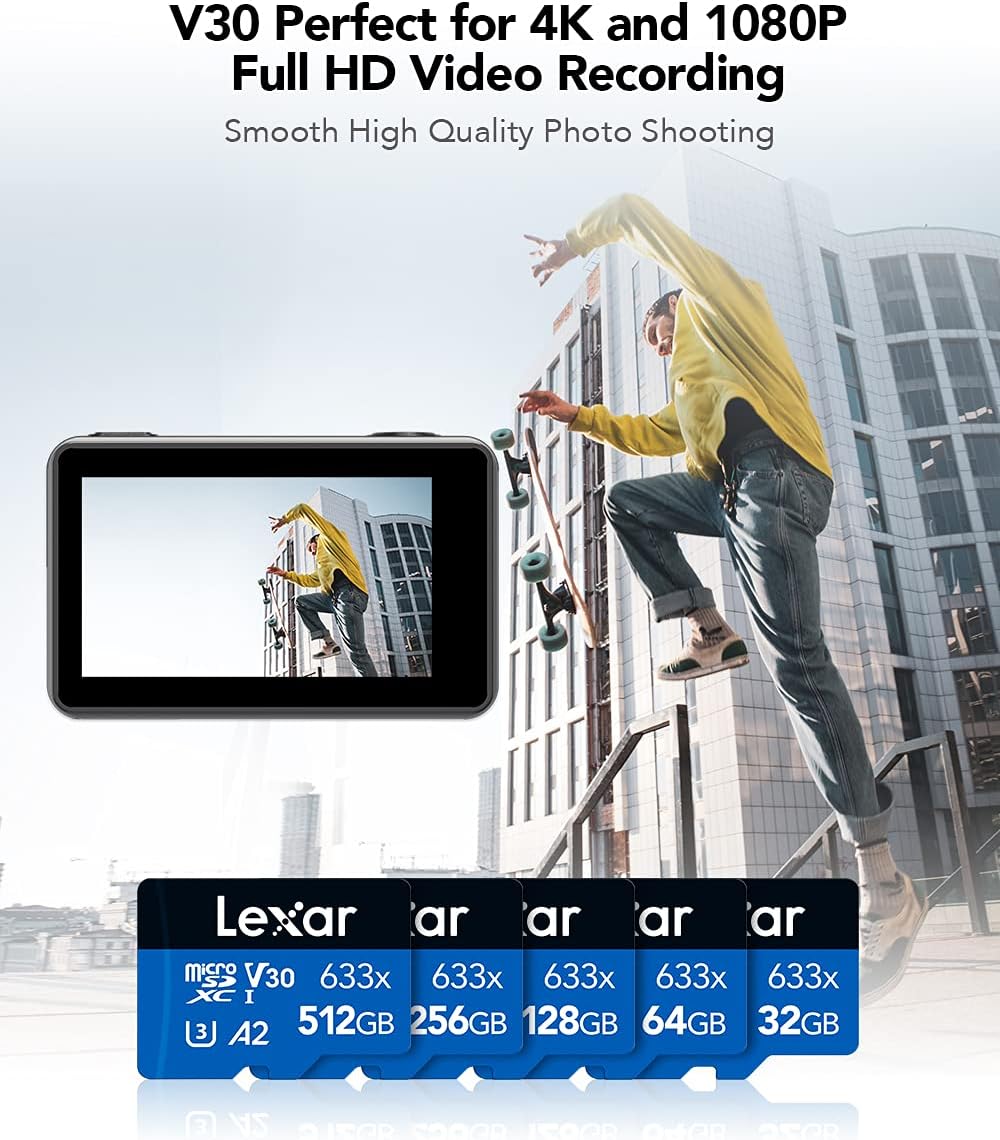 LEXAR MICROSDXC BLUE SERIES 64GB C10