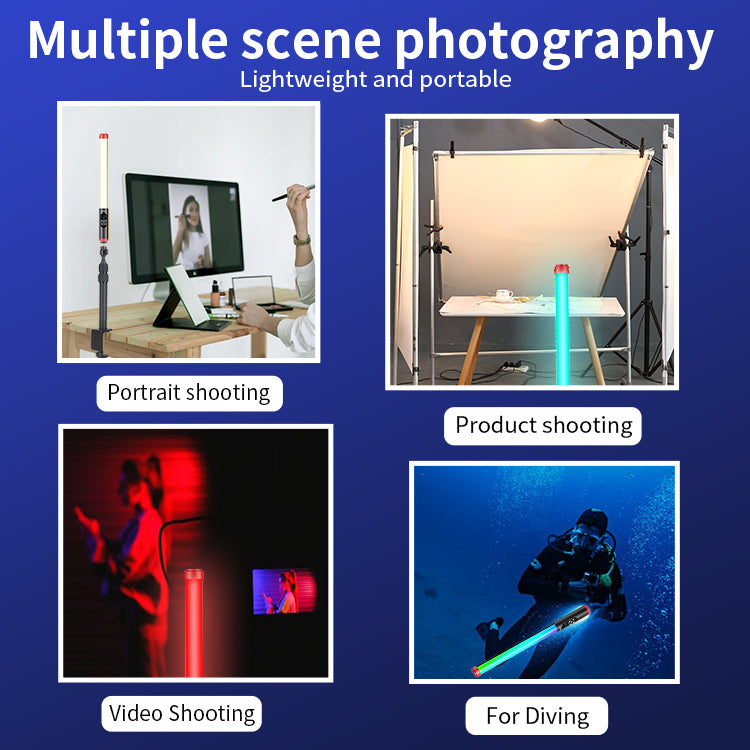JMARY FM 128 RGB LED LIGHT