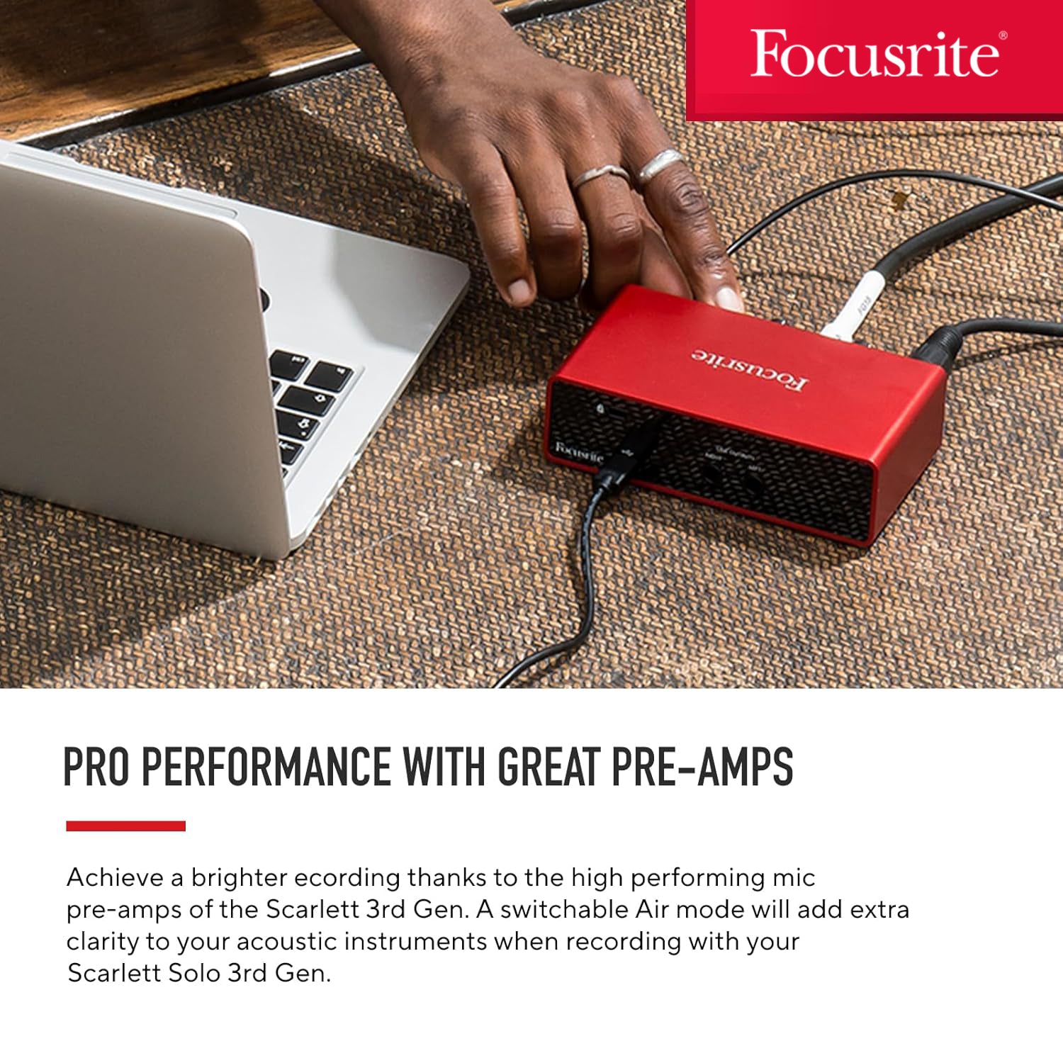 FOCUSRITE SCARLETT SOLO STUDIO MKIII