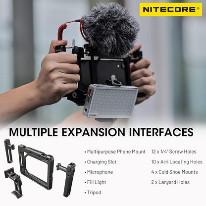 NITECORE NCR10 Smartphone Cinema Rig