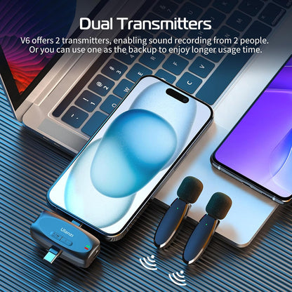 ULANZI V6 3in1 WIRELESS MIC