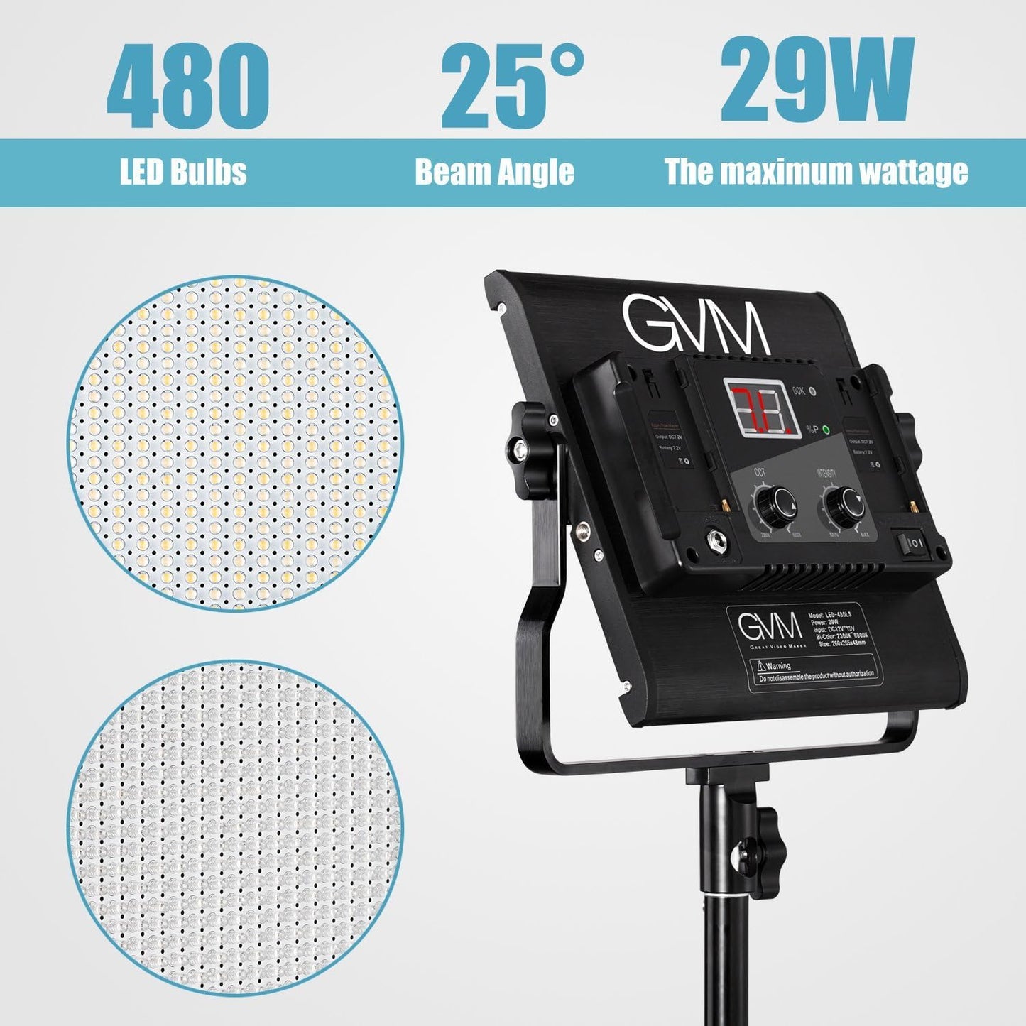 GVM LED PACK 480LS B3L