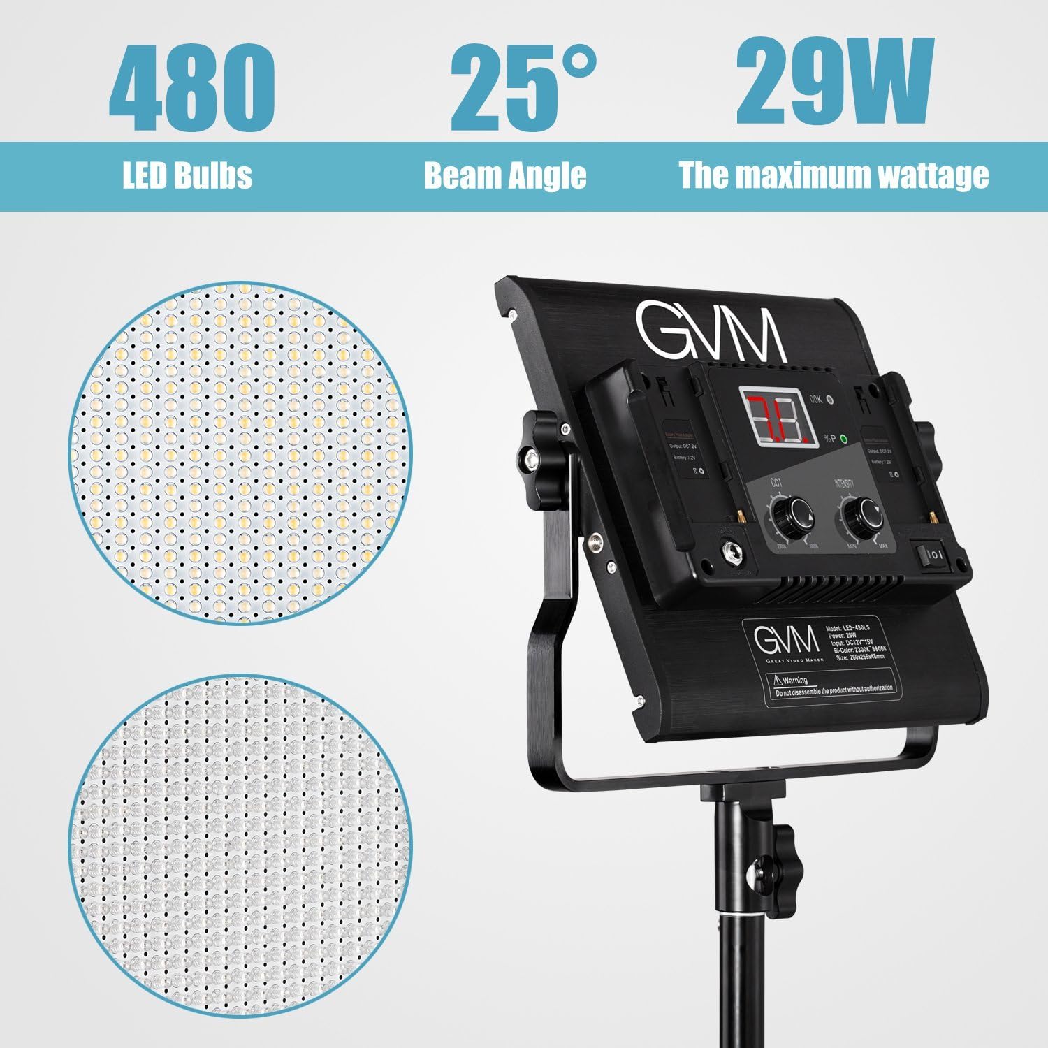 GVM LED PACK 480LS B3L