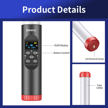 JMARY FM 128 RGB LED LIGHT