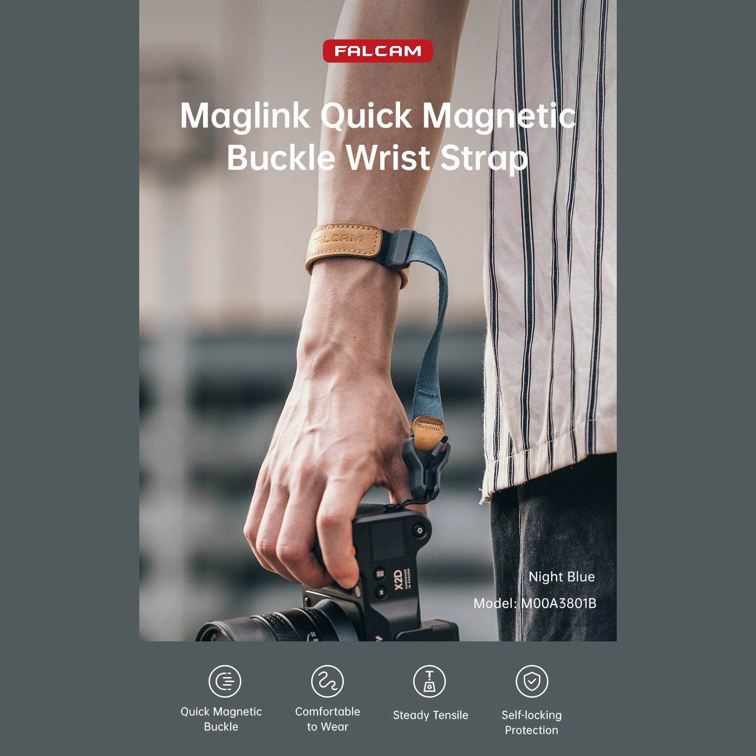 FALCAM Maglink Magnetic Wrist Strap