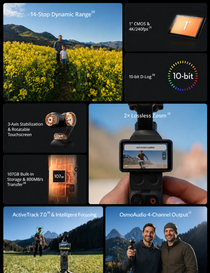 DJI OSMO POCKET 4 CREATOR COMBO