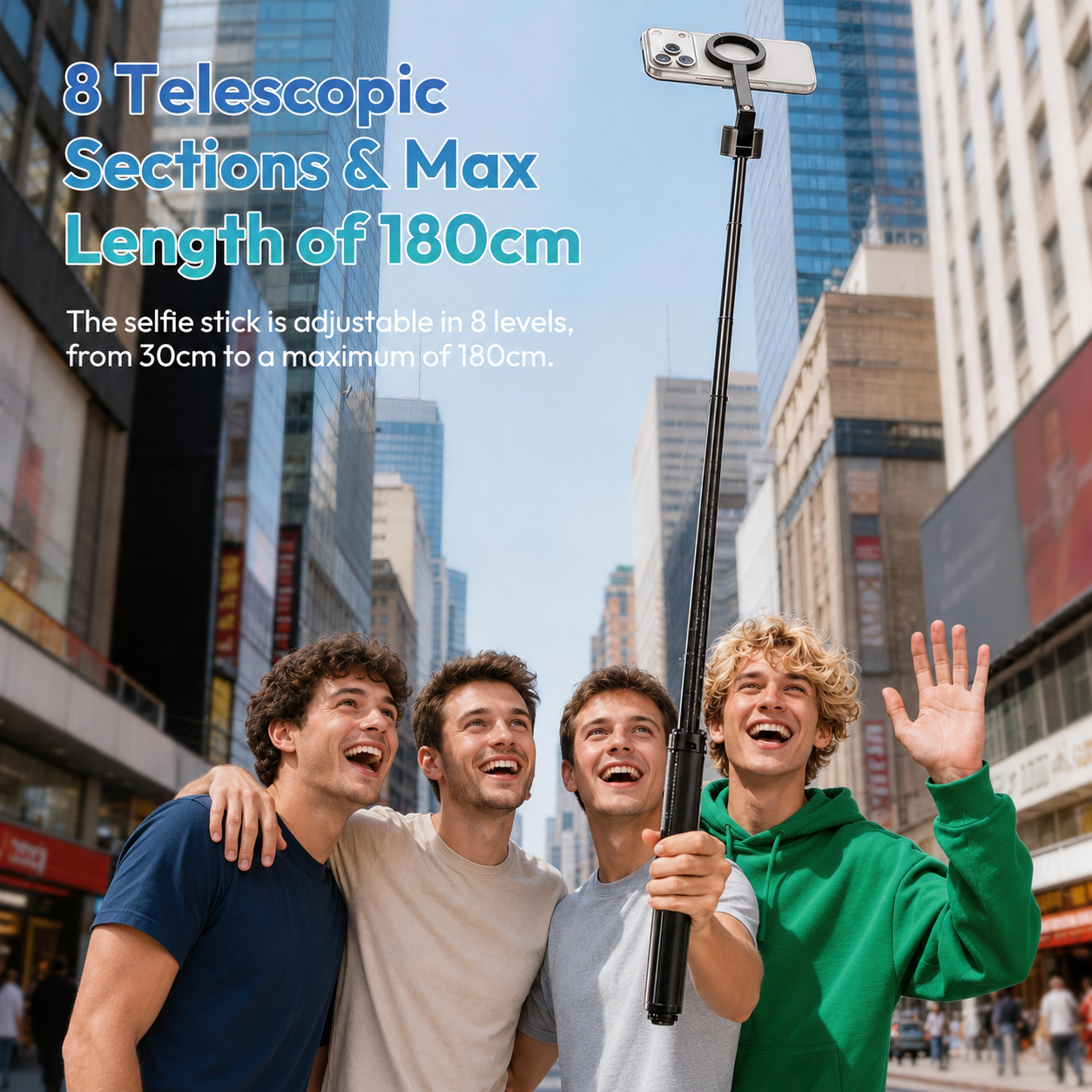 ULANZI SK-21 SELFIE STICK TRIPOD